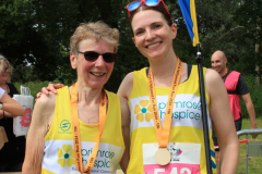 Sarah from Primrose Hospice and her mum