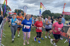 People running from the start line