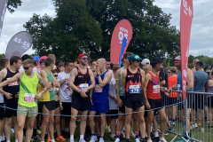 waiting for the race to start