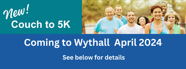 New Couch to 5K
Coming to Wythall April 2024